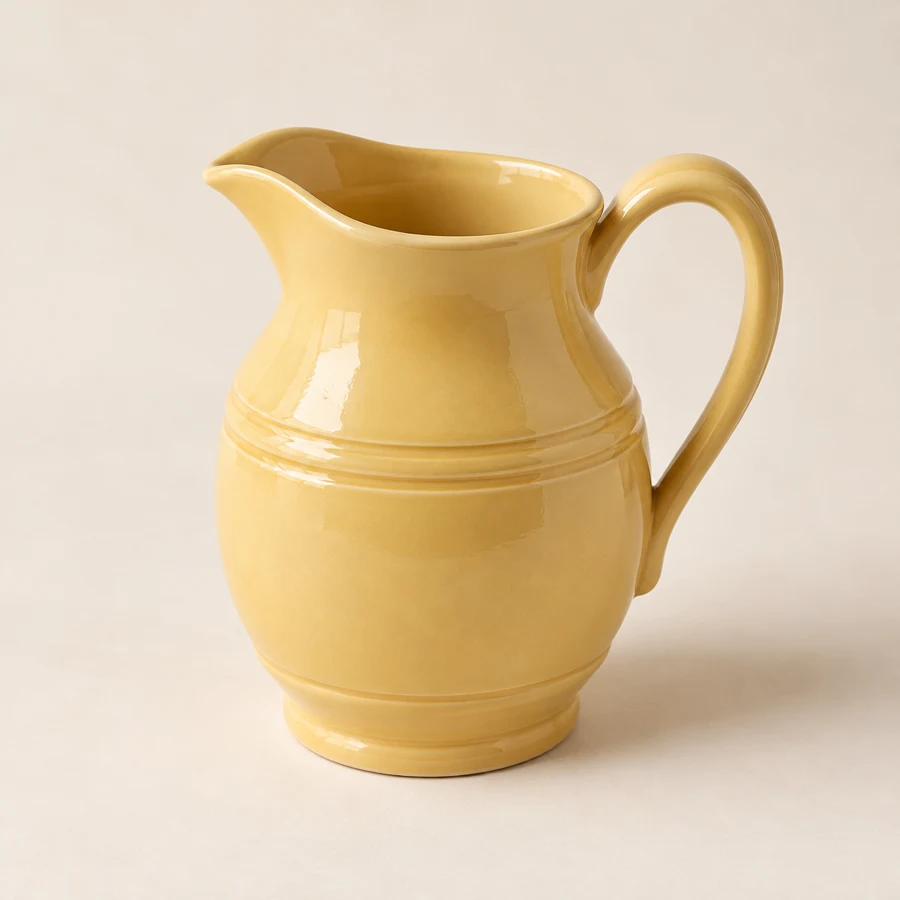 Countryside Serving Pitcher — Butter Yellow