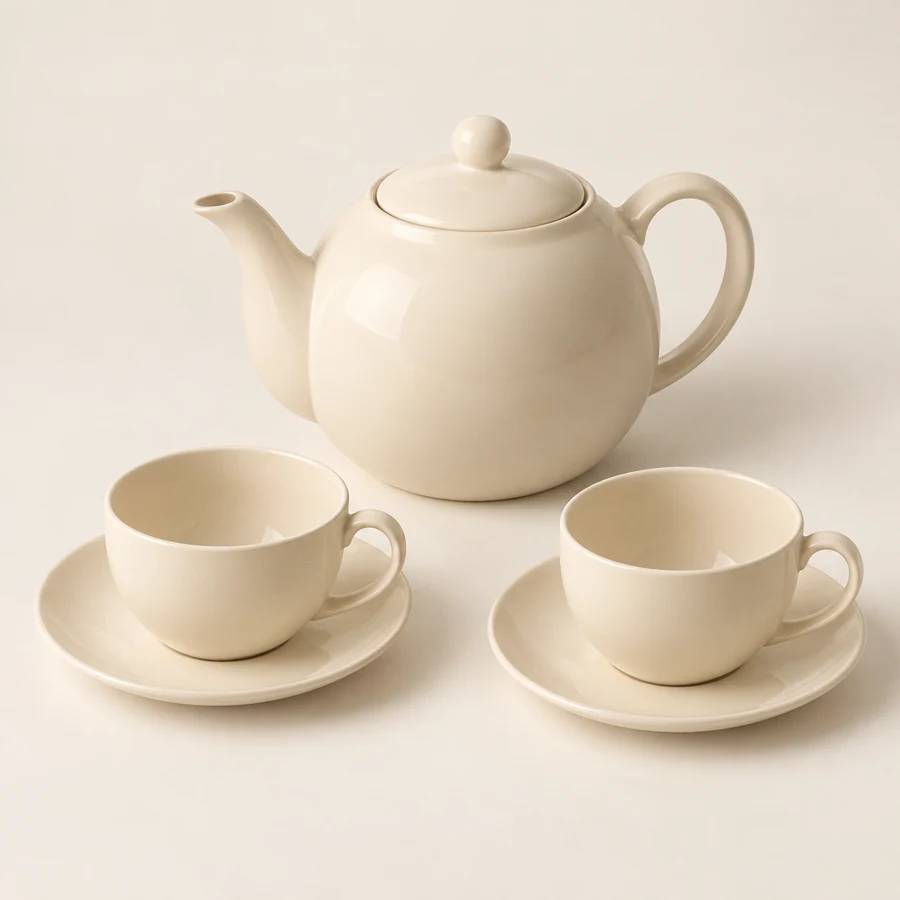 Afternoon Tea Set — Cream