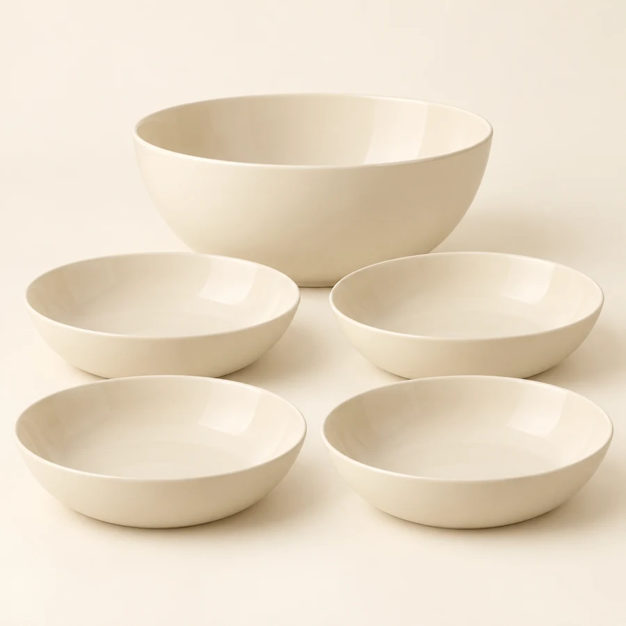 Family Pasta Night Set — Cream
